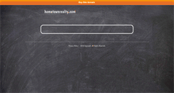 Desktop Screenshot of hometownrealty.com